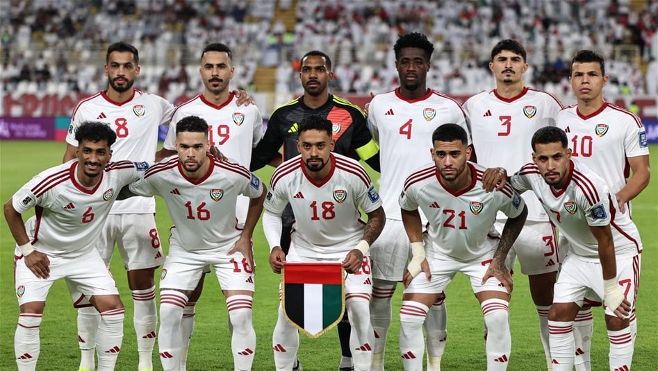 الإمارات تعلن قائمتها الرسمية لمواجهة العراق في تصفيات كأس العالم 