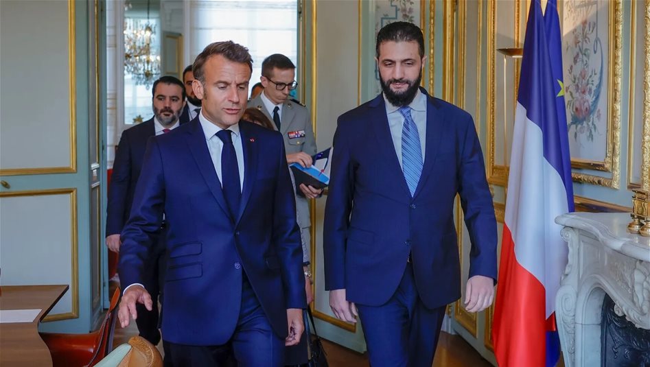 الرئيس الفرنسي يدعو الشرع للانضمام إلى تحالف محاربة &quot;داعش&quot;