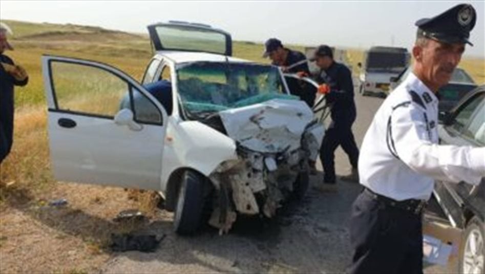 السرعة المفرطة تودي بحياة شاب واصابة اثنين آخرين في كركوك (فيديو)