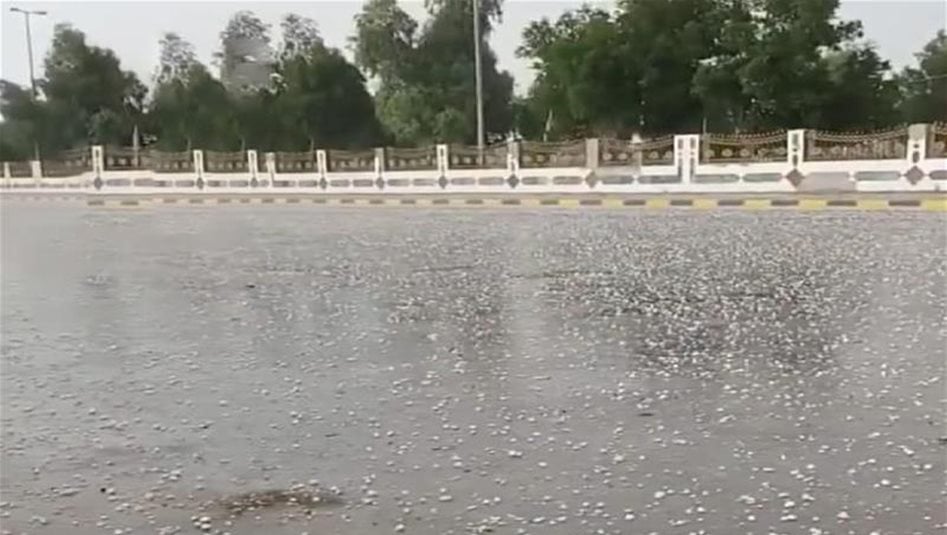 أمطار وحالوب في هذه المناطق بالعراق