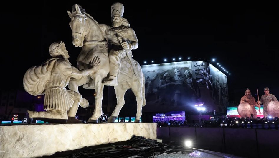 افتتاح تمثال الملك شابور الفارسي يثير الجدل في إيران.. ما القصة؟