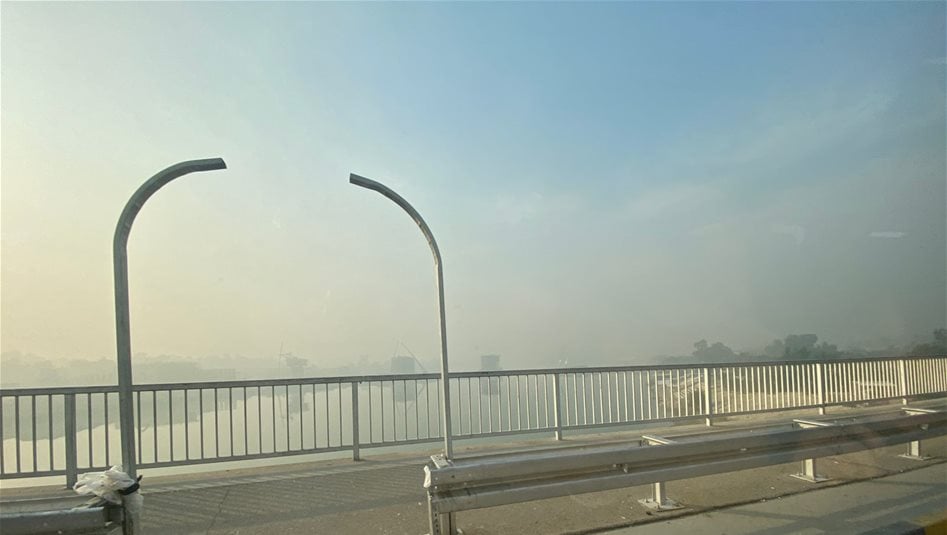 مصدر التلوث بحسب خارطة جودة الهواء.. أجواء طبيعية بمعظم المناطق ورقم &quot;مخيف&quot; بالمنطقة الخضراء (صورة)