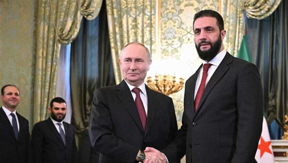 بمناسبة مرور عام على التغيير.. بوتين يبعث برقية تهنئة إلى الشرع 