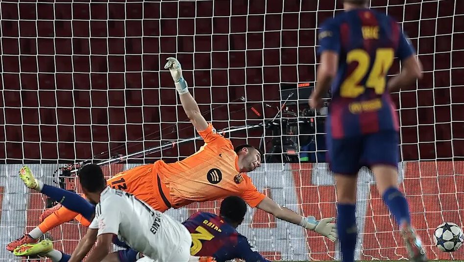 برشلونة يحقق انتصارا ثمينا ضد آينتراخت فرانكفورت