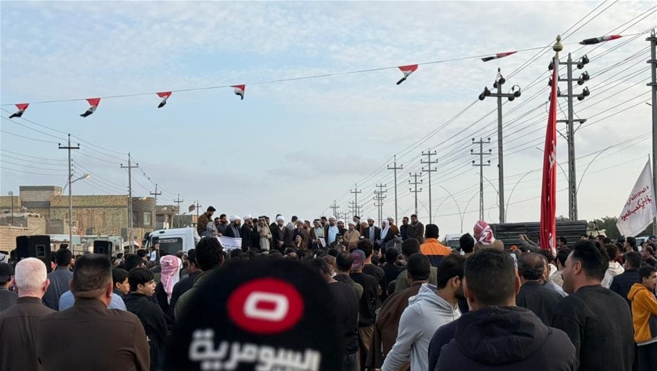تظاهرة في الشرش شمال البصرة للمطالبة بحلول عاجلة لأزمة ملوحة المياه