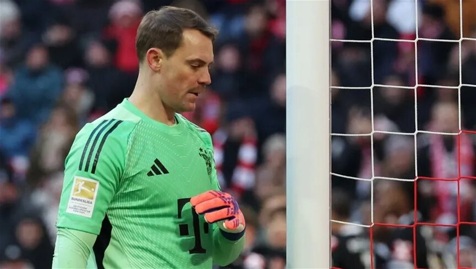 مانويل نوير يصدم بايرن ميونيخ 