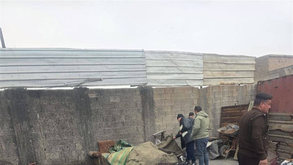 صور لعملية امنية من داخل quot;كور الصهرquot;.. من هنا يتم تسميم أجواء بغداد 