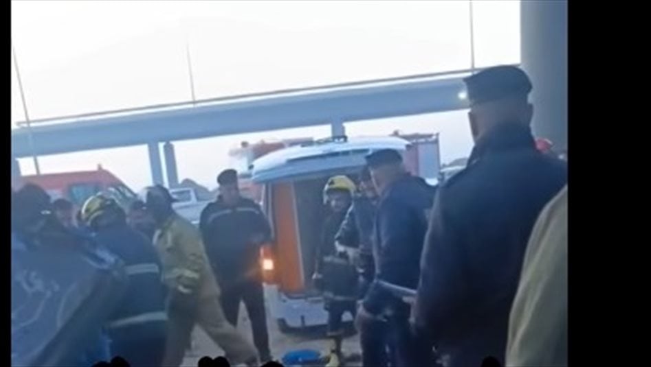 للمرة الثانية خلال أسبوع.. مصرع واصابة 3 اشخاص بسقوط عجلة من اعلى جسر الشعلة