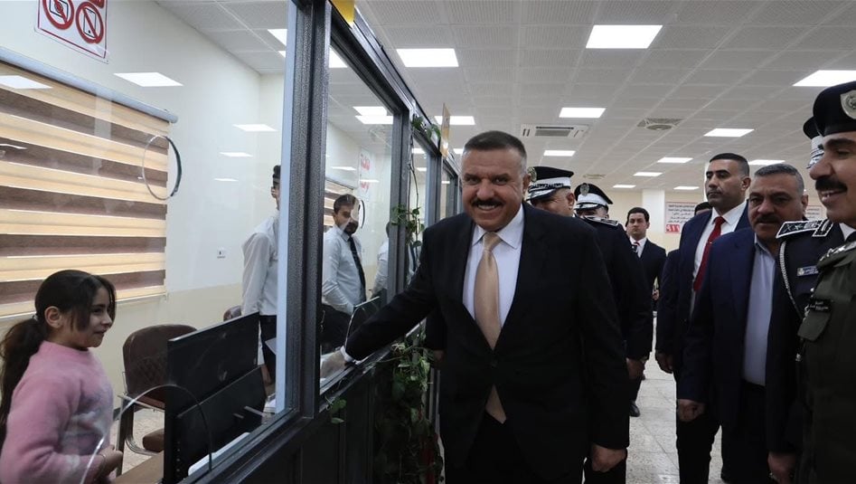 افتتاح موقع جديد لتسجيل المركبات وإصدار اجازات السوق في بغداد 