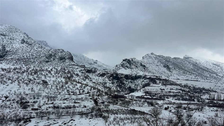 تبدأ الجمعة من دهوك.. موجة ثلوج جديدة تجتاح كردستان