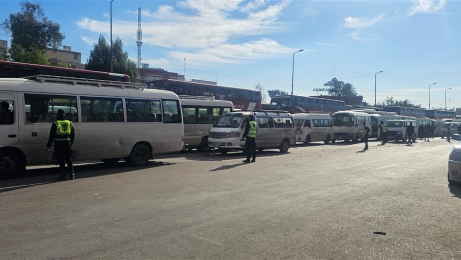 بالصور.. التفويج العكسي لزائري ذكرى استشهاد الإمام الكاظم 