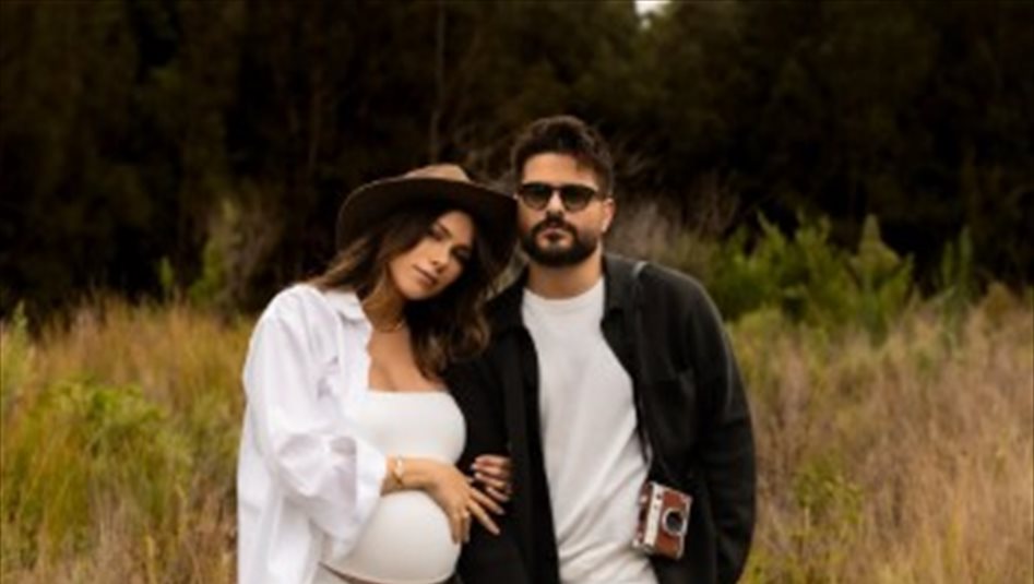 دانييلا رحمة وناصيف زيتون في أحدث ظهور خلال فترة الحمل من أستراليا
