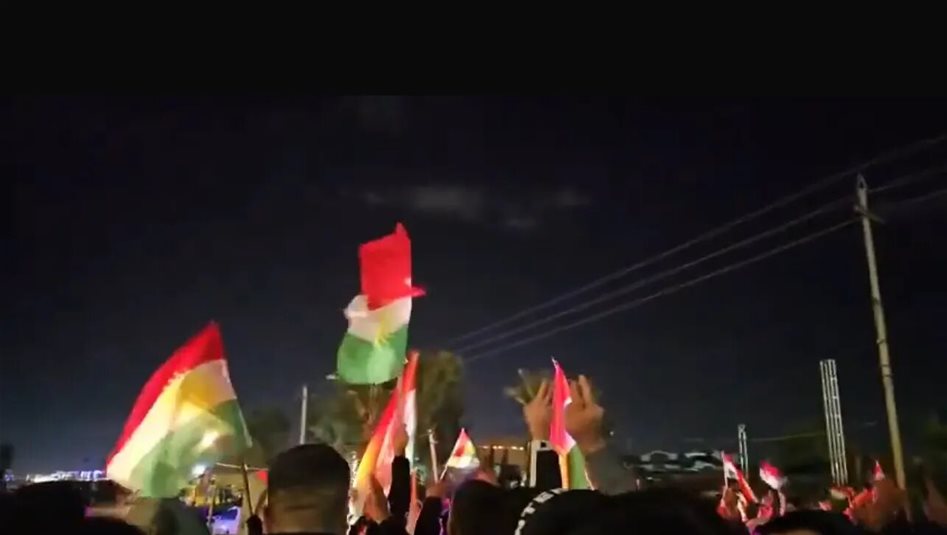 غضب في كردستان بسبب سوريا.. تظاهرات واسقاط العلم التركي