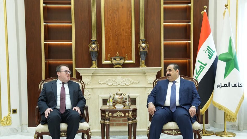 القائم بأعمال السفارة الأمريكية في ضيافة السامرائي.. أوضاع المنطقة تتصدر محاور اللقاء 