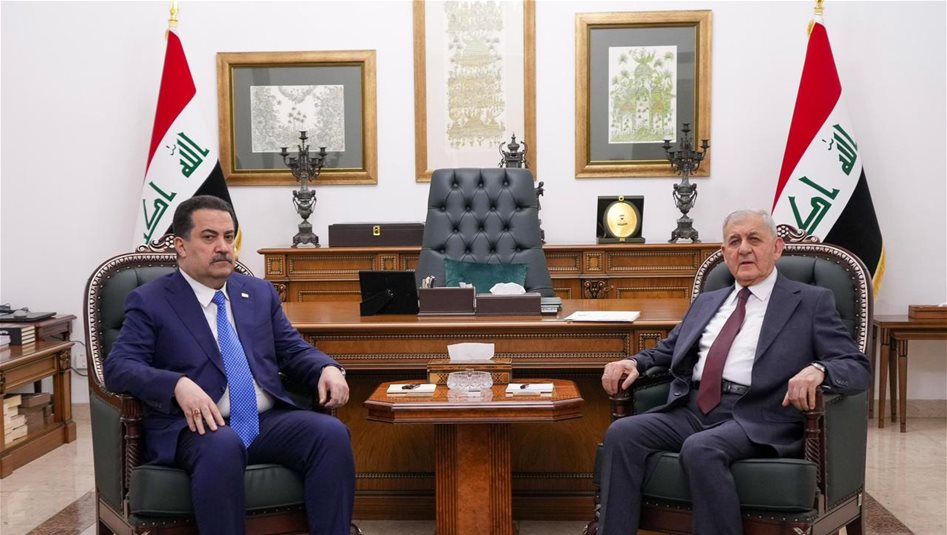 السوداني ورشيد يؤكدان على ضرورة دعم الجهود الرامية لإيجاد حل للأزمة السورية 