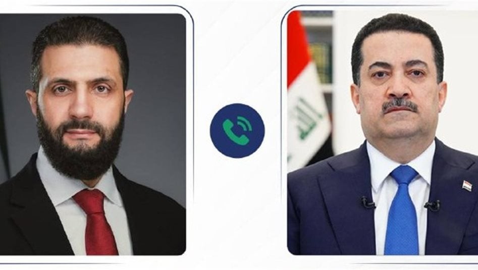 الشرع يتصل بالسوداني: حريصون على أمن الحدود المشتركة