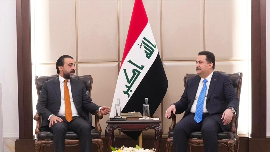 السوداني والحلبوسي يؤكدان دعم إجراءات ضمان عدم هروب الإرهابيين من السجون السورية 