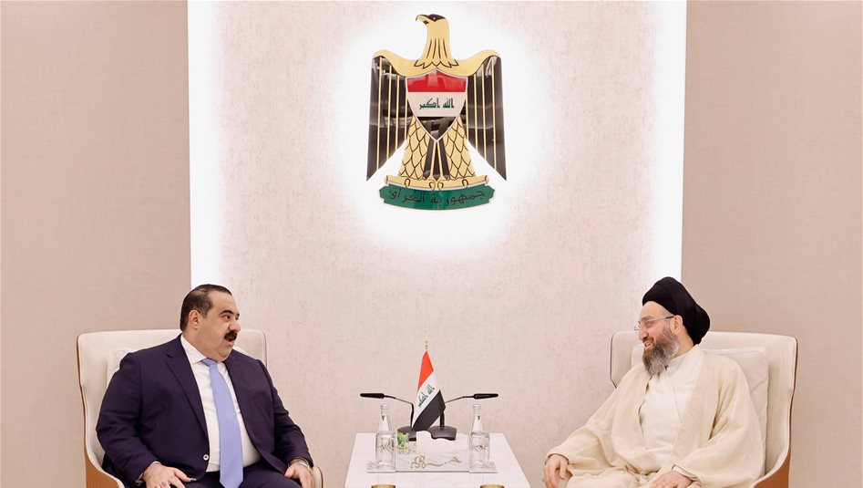 السامرائي يؤكد للسيد الحكيم اهمية وحدة الاطار وحسم اختيار رئيس الوزراء 