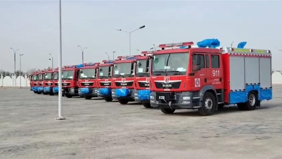 وصول عجلات اطفاء المانية quot;آخر موديلquot; للعراق.. وبانتظار الكورية 