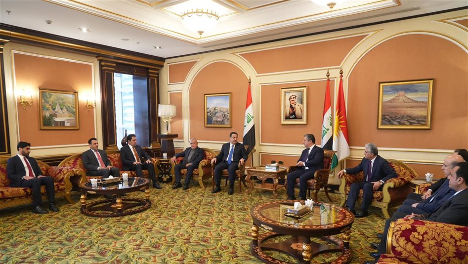 العراق – السوداني يصل برفقة وفد سياسي إلى كردستان