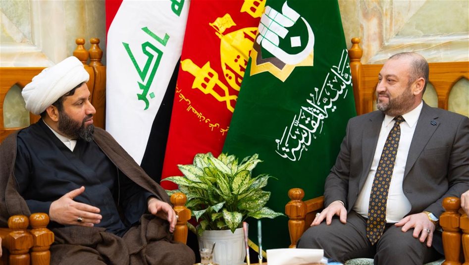 الشيخ المسعودي يجري مباحثات حول الاستعدادات لزيارة النصف من شعبان 