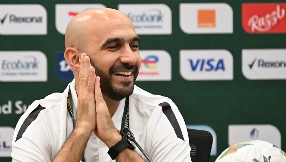 الاتحاد المغربي يرفض إقالة وليد الركراكي 