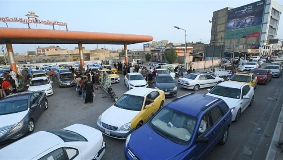 العراق – المخزون 135 مليون والإنتاج اليومي 30 مليون لتر.. النفط: لا أزمة بنزين