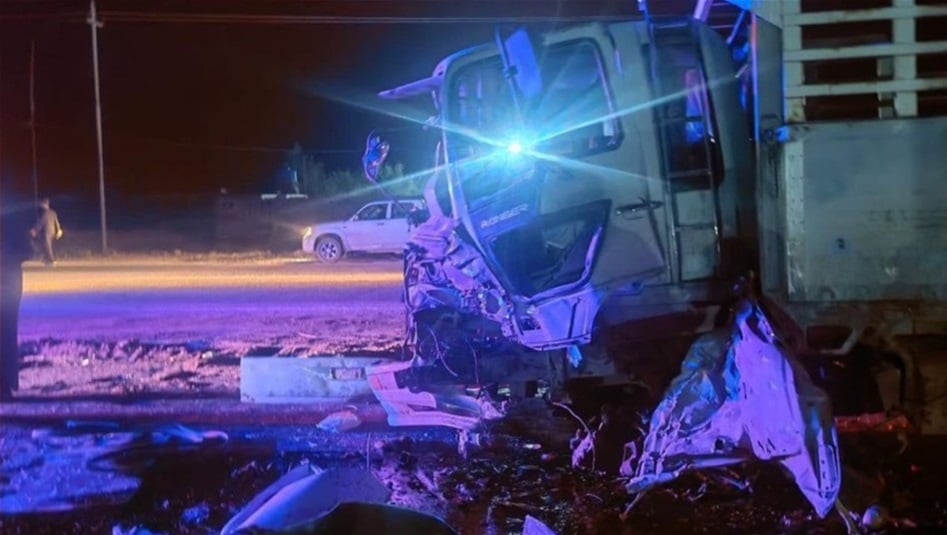 العراق – أصيب 7 مواطنين في حادث تصادم على طريق المشرح في ميسان