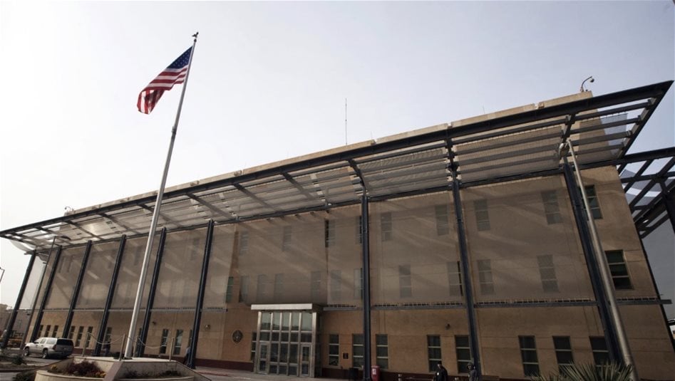 واشنطن تفند مزاعم سحب موظفيها من السفارة الامريكية ببغداد