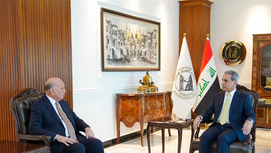 لقاء في مكتب القاضي زيدان لبحث الاجراءات بحق مرتكبي "الاعمال الارهابية" ضد البعثات الدبلوماسية والمؤسسات