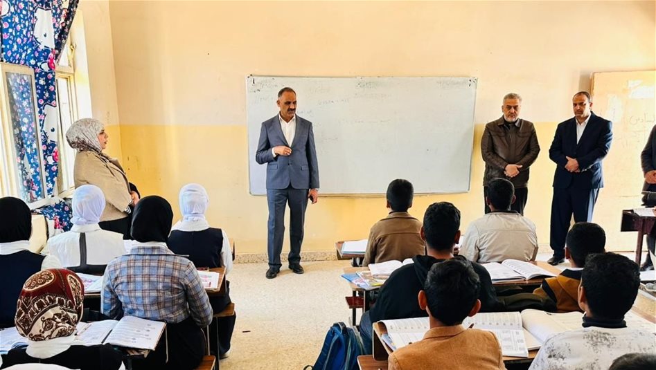 التربية: الدوام الرسمي في مدارس شمال بابل يسير بانسيابية