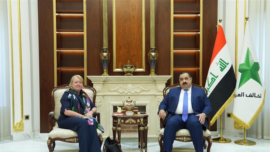 السامرائي يبحث مع السفيرة الهولندية تعزيز العلاقات الثنائية