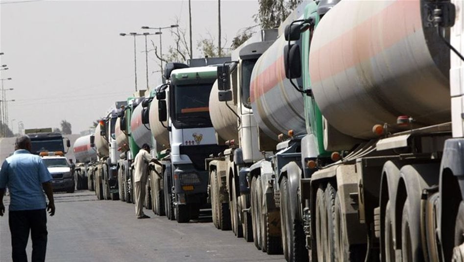 العراق يلجأ الى التصدير عبر الصهاريج 