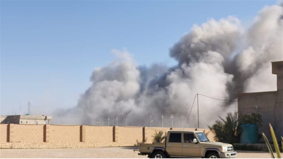 الحشد يعلن تعرض مقر قائد عمليات قاطع الأنبار الى قصف