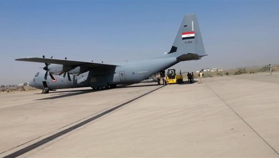 مغادرة  كل الاجانب الموجودين بقيادة العمليات المشتركة.. طائرات شحن نقلتهم