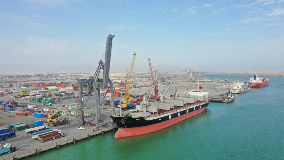 حقيقة استهداف الموانئ العراقية 