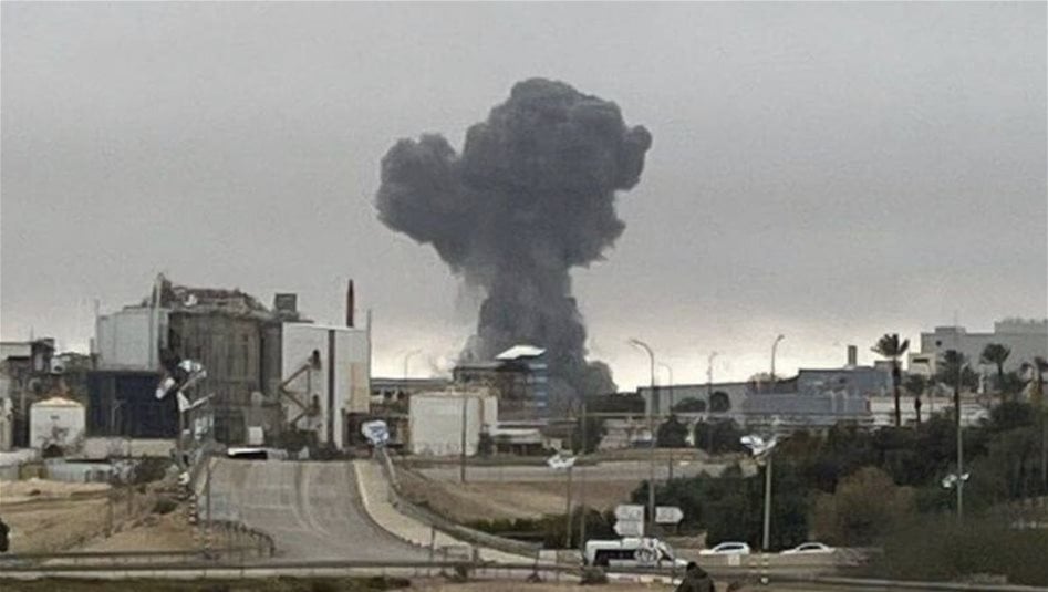 صاروخ إيراني يستهدف مصنعاً في "اسرائيل"