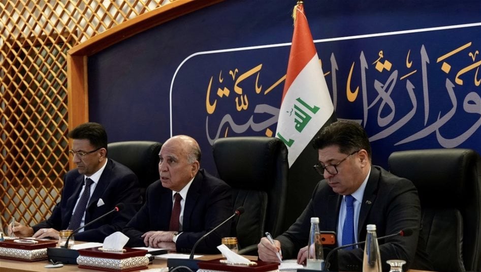 وزير الخارجية: العراق ملتزم بالقوانين الدولية ومنع التصعيد في المنطقة