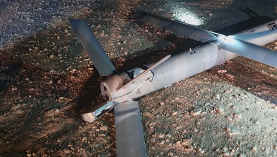 سقوط مسيرة في بادية المثنى 