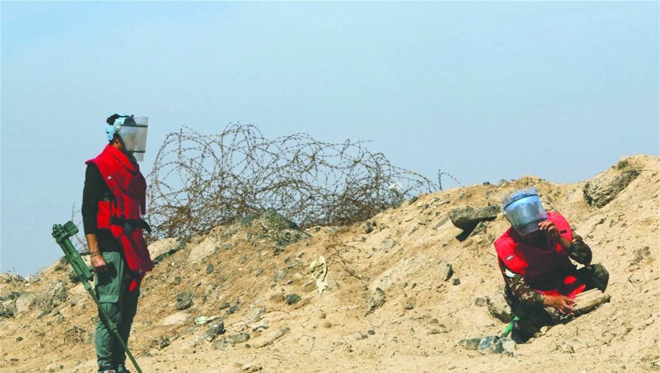 معركة المليارات الأربعة.. العراق يُطهر 62% من quot;أراضي الموتquot; 