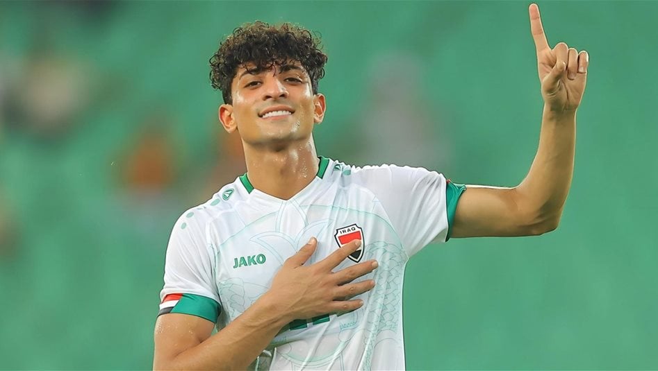 بالفيديو.. لاعب المنتخب علي جاسم يوجه رسالة للعراقيين عبر السومرية