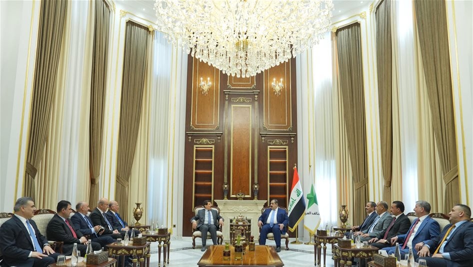 السامرائي يستقبل وفد الحزب الديمقراطي الكردستاني ويبحثان مستجدات المرحلة السياسية 
