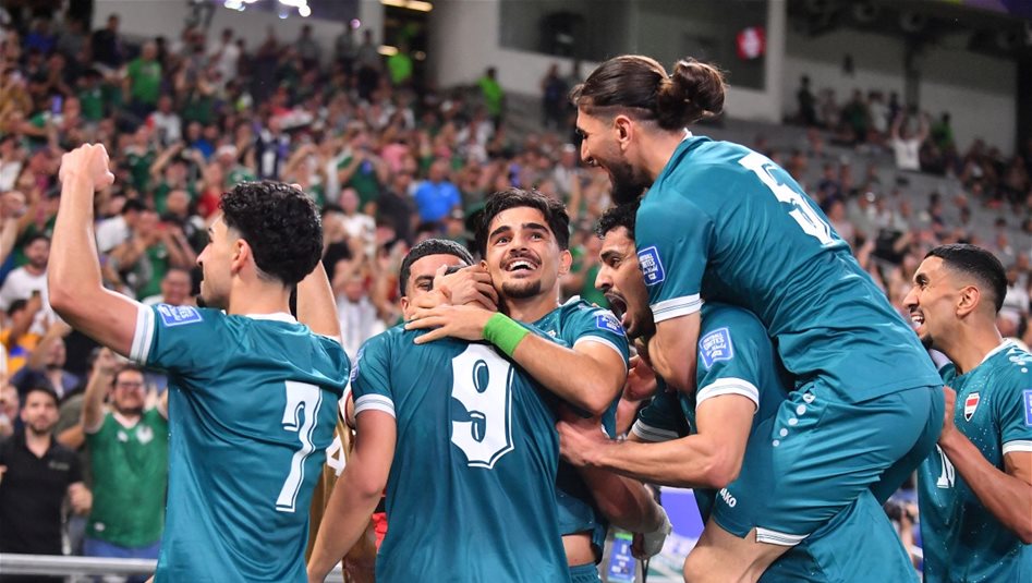 على الحدود.. استعدادات لاستقبال المنتخب العراقي (صور) 