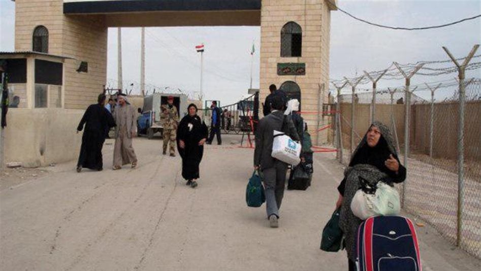 شاهد بالفيديو.. منفذ الشلامجة من الجانب الايراني بعد استهدافه 