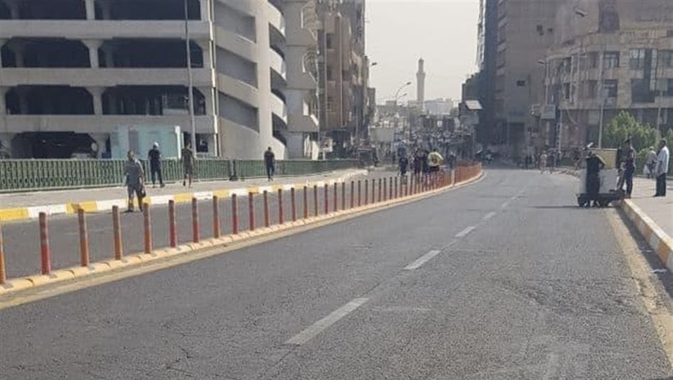 المباشرة بقطع طريق رئيسي جديد وسط بغداد 