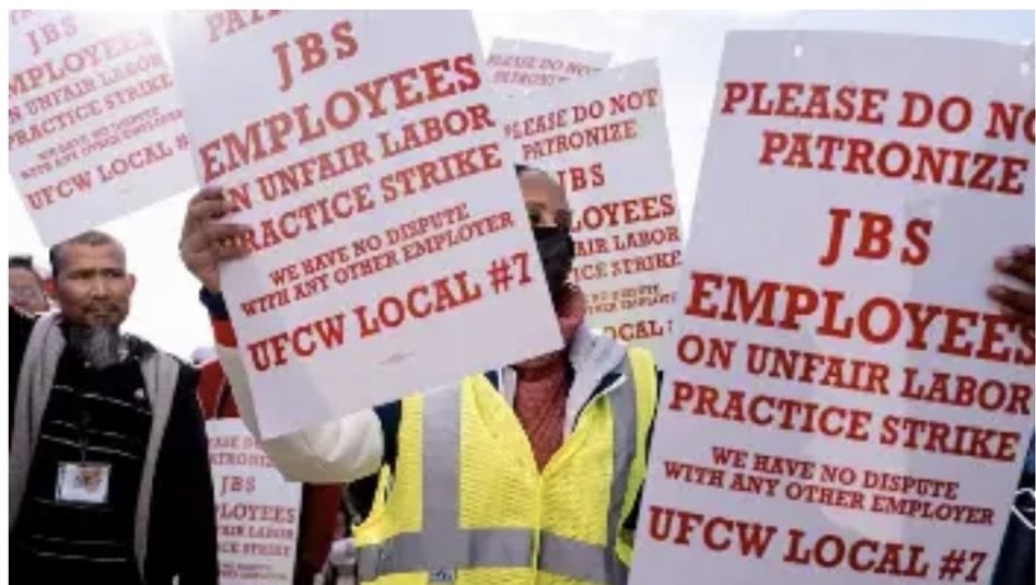 الولايات المتحدة.. إضراب يهز أكبر شركة لحوم عالميا