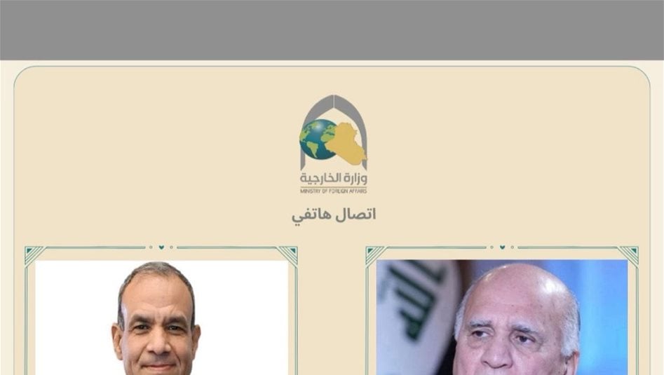 العراق ومصر يبحثان جهود خفض التصعيد واحتواء التوتر المتصاعد في المنطقة 