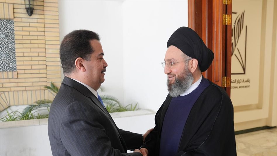 السوداني والحكيم يؤكدان على دعم الاستحقاقات الدستورية وتشكيل حكومة ائتلافية وطنية 