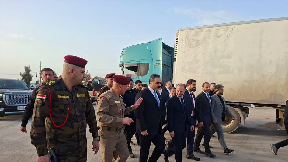 الوائلي من منفذ القائم: تطوير المنافذ الحدودية أولوية حكومية