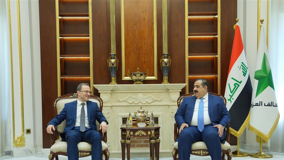 السامرائي يستقبل السفير الروسي في بغداد ويبحث تعزيز العلاقات الثنائية 